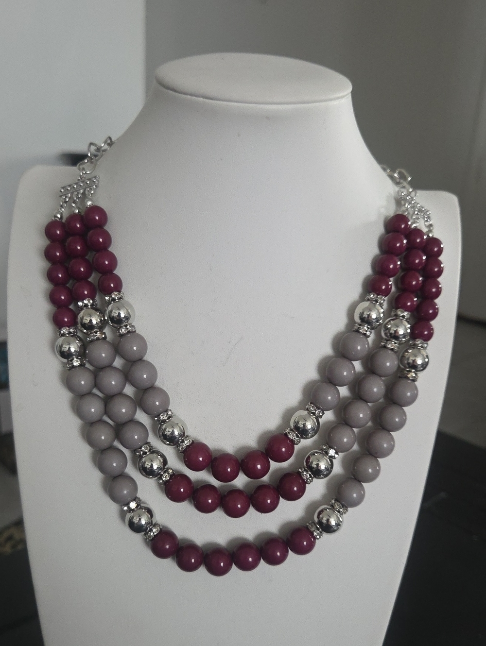 Paparazzi Layered Beaded Multi Necklace NWT